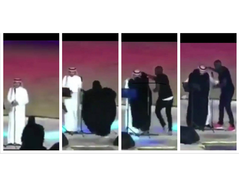 اضغط لمشاهدة الفيديو: الدافع الغريب وراء واقعة عناق فتاة سعودية لماجد المهندس على المسرح